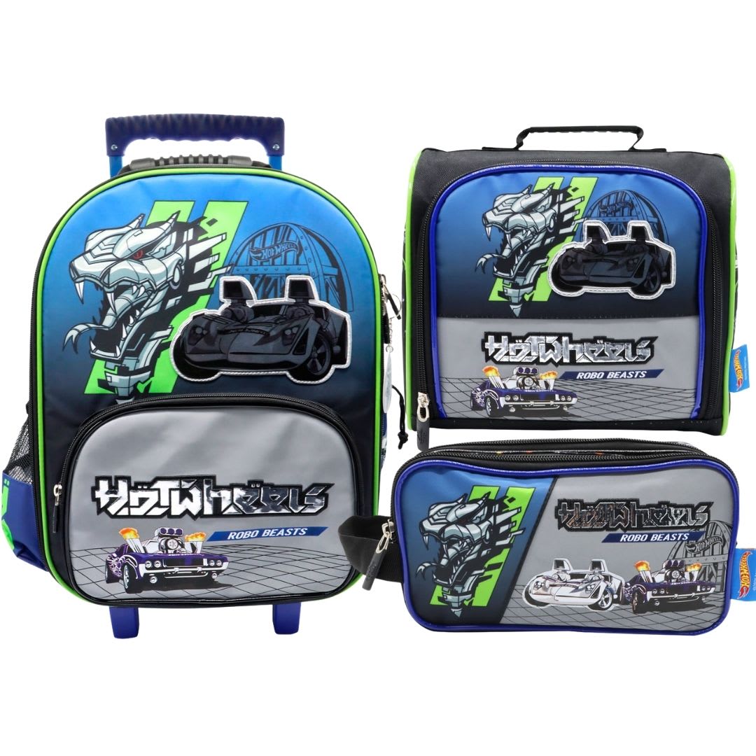Pack Escolar Maleta Hot Wheels Oficio 0