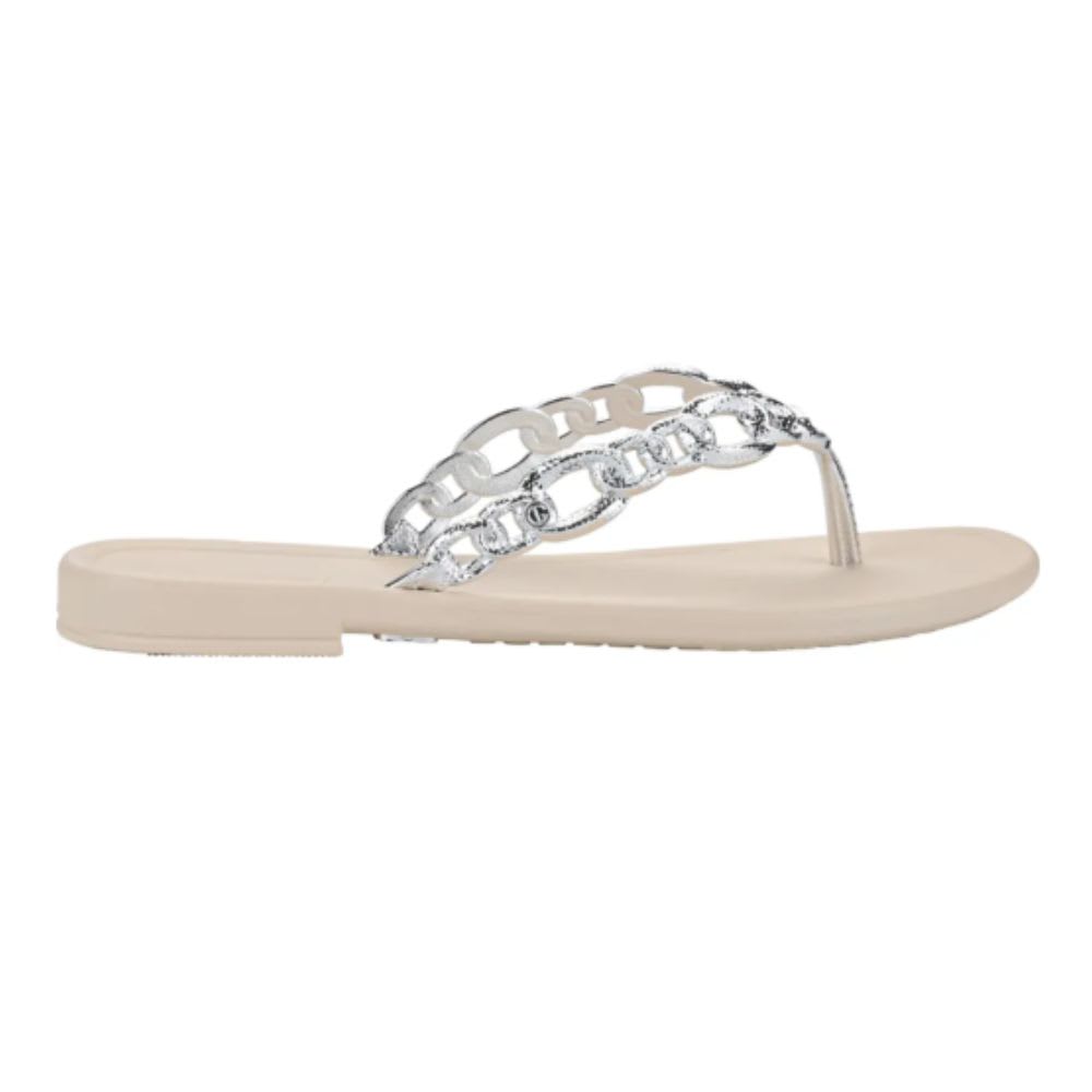 Sandalias Mujer Playera Casual Grendha Hueso3