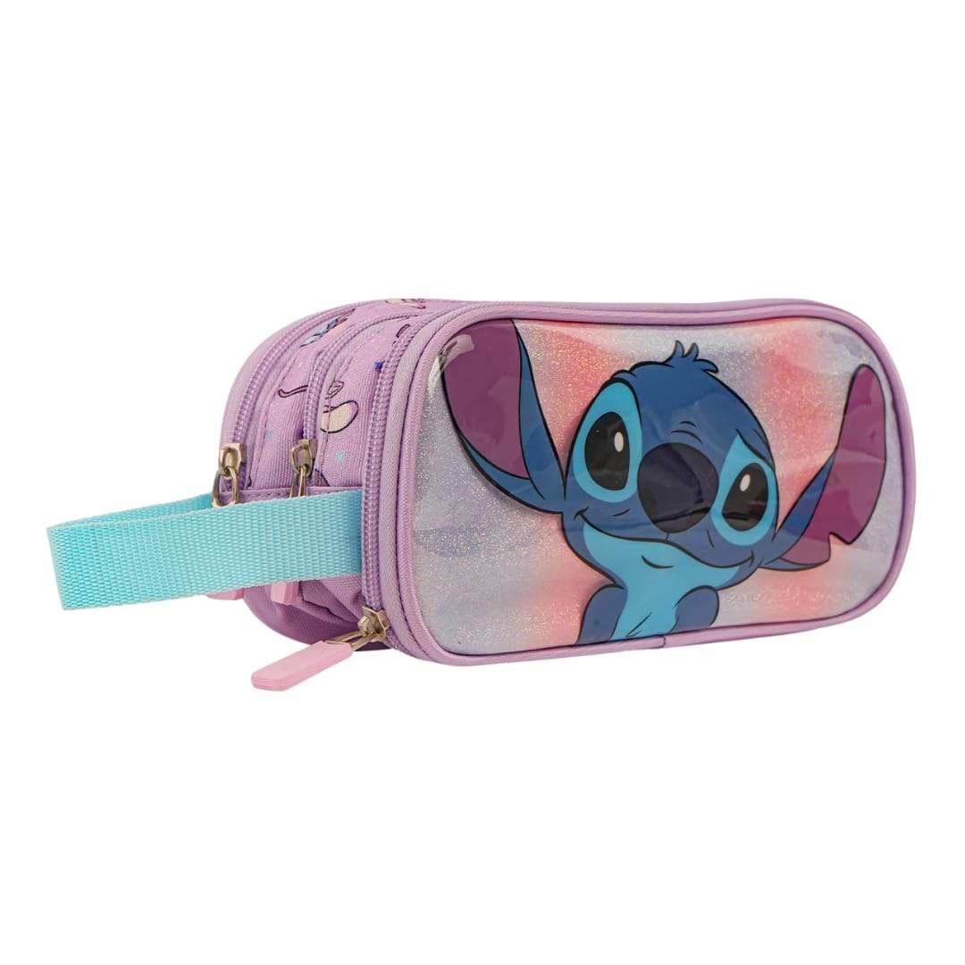 Pack Escolar Mochila Stitch Lila Oficio5