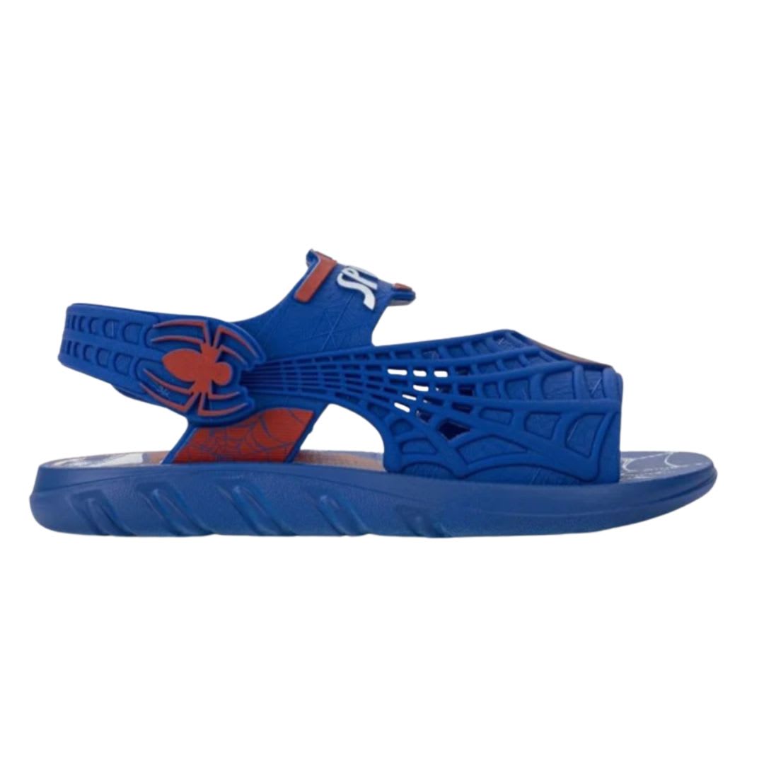 Sandalias Canasta Spiderman Azul Niño2