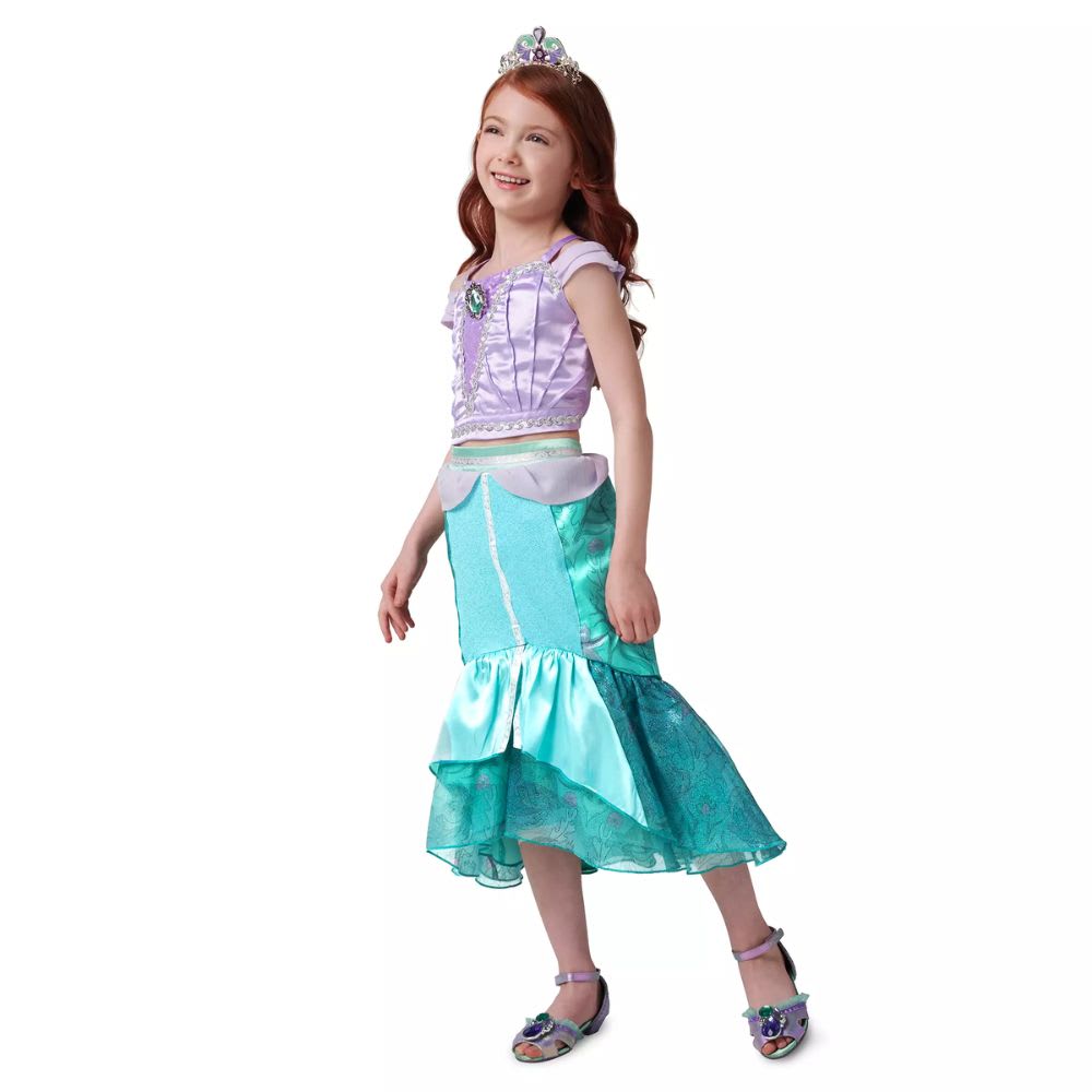 Disfraz Para Niña Princesa Ariel La Sirenita Disney Store5