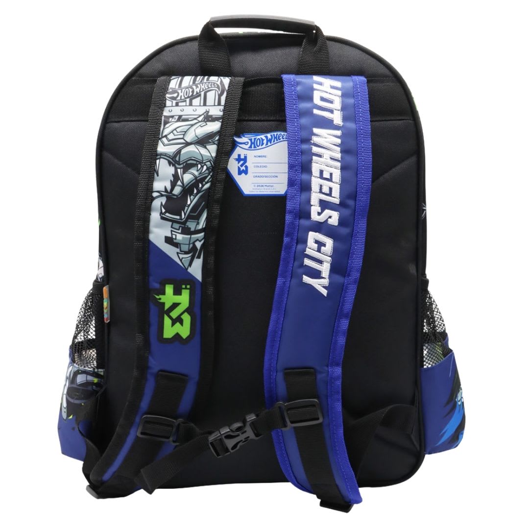 Pack Escolar Mochila Hot Wheels Oficio3