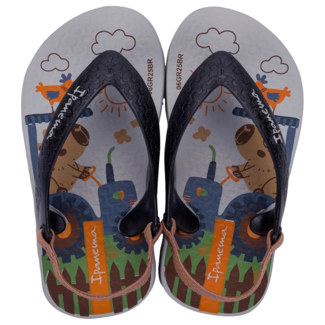 Sandalias Bebe Capibara Ipanema Negro2