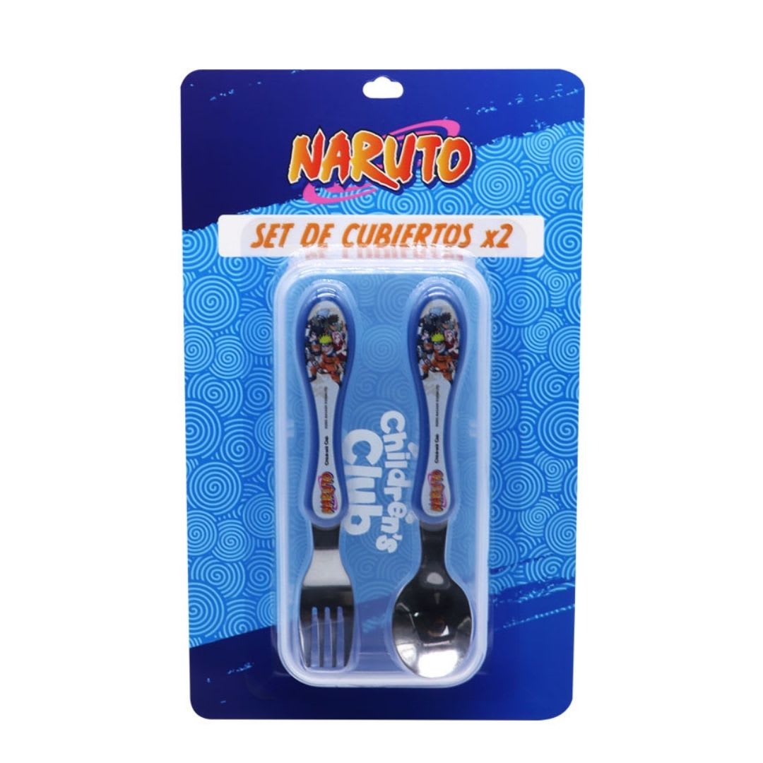 Set de Cubiertos Naruto2