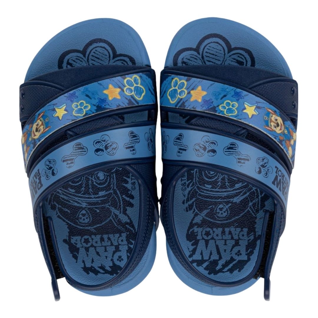 Sandalias Bebe Playera Chase Paw Patrol Azul2