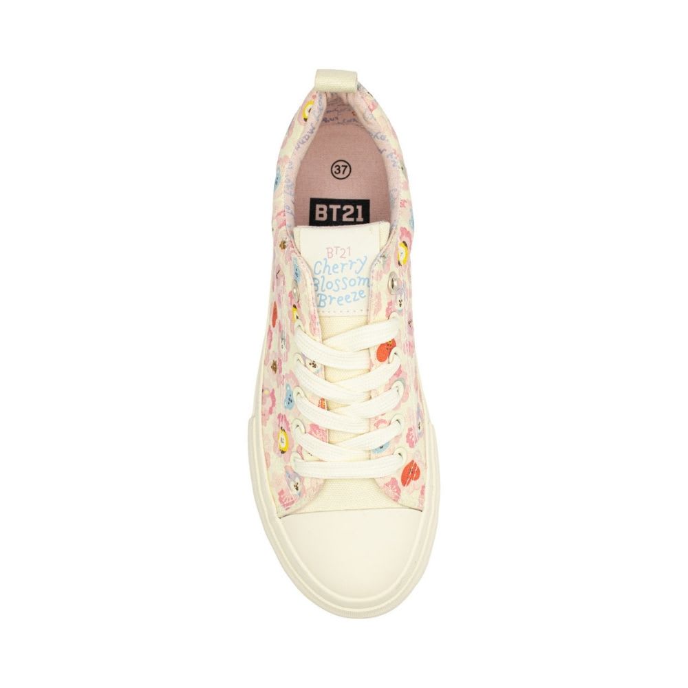 Zapatillas Mujer Urbanas BT21 BTS Kpop Kawai Rosado3