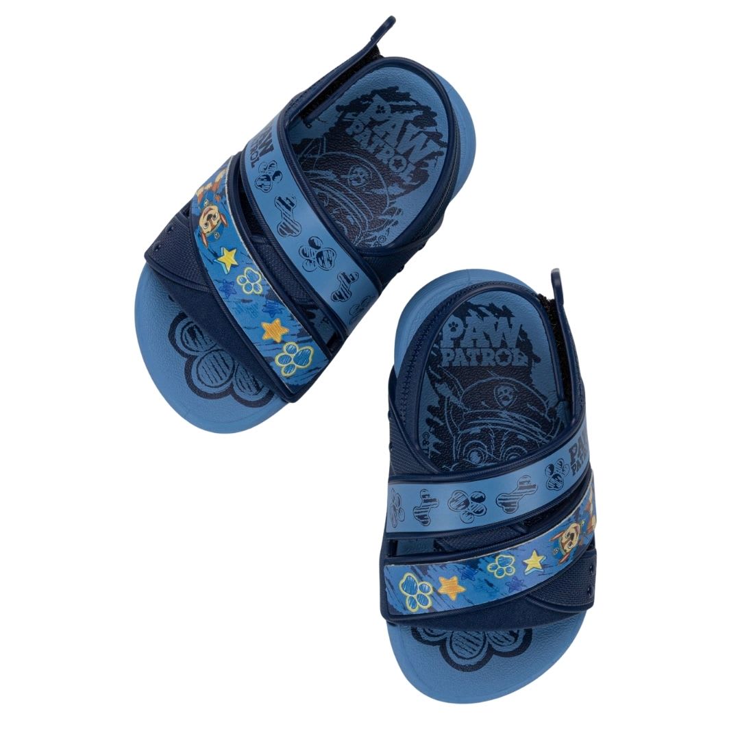 Sandalias Bebe Playera Chase Paw Patrol Azul3