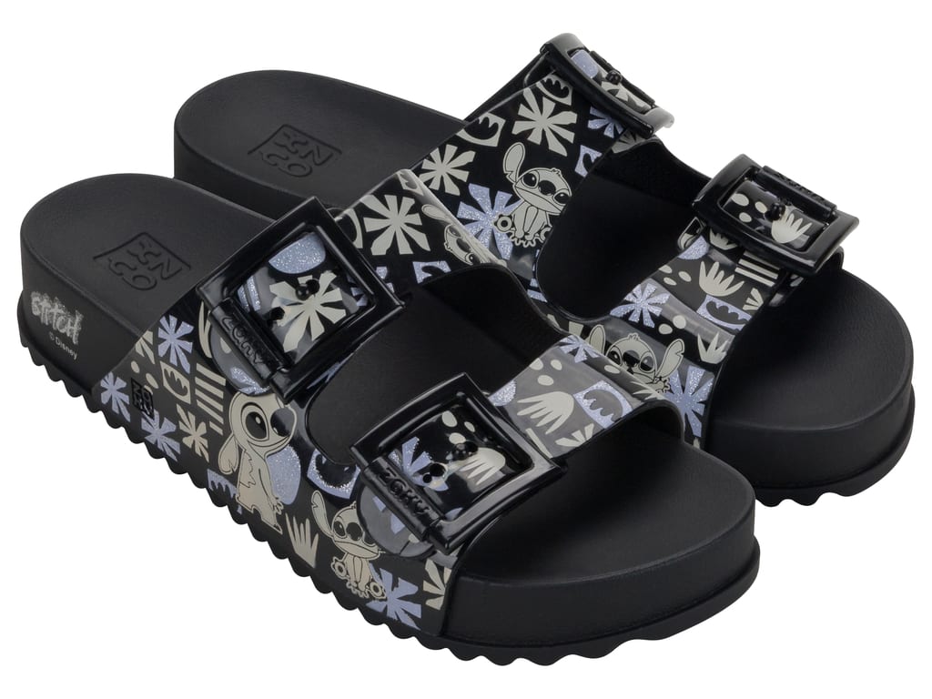 Sandalias Mujer Zaxy Stitch Negro Vainilla 0