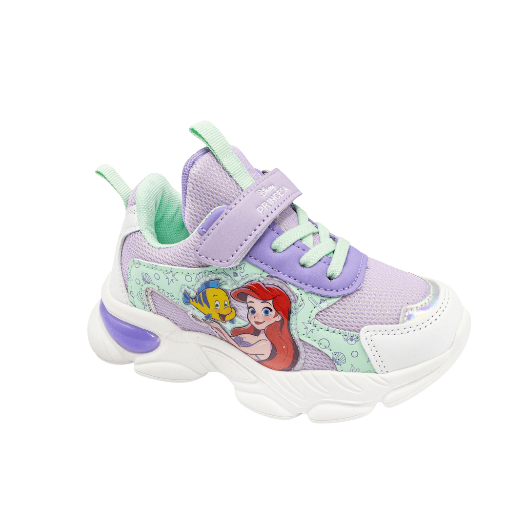 Zapatillas Niña Ariel La Sirenita con luces 0
