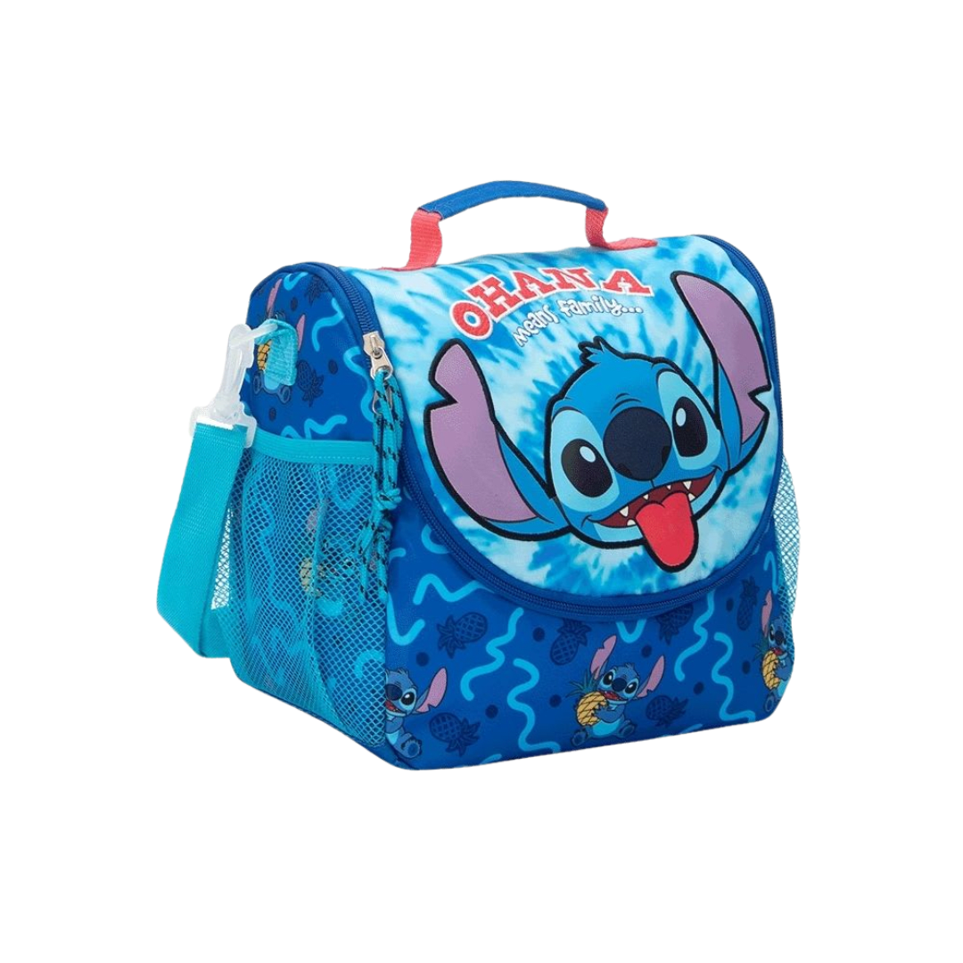 Mochila Oficio + Lonchera + Cartuchera Lilo & Stitch Ohana3