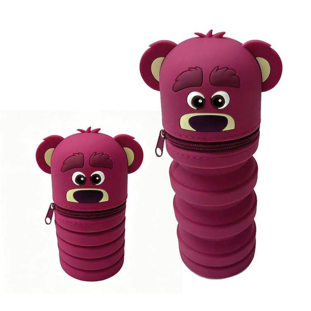 Cartuchera Plegable Silicona Artesco Toy Story Lotso3