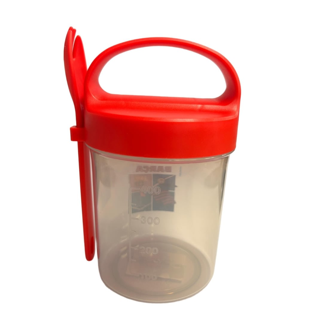 Taper con Cuchara Escolar Barcelona Futbol 560 ML3