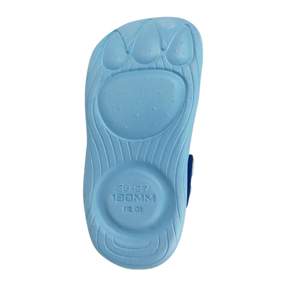 Sandalias Niño Clog Casual Bluey Celeste3