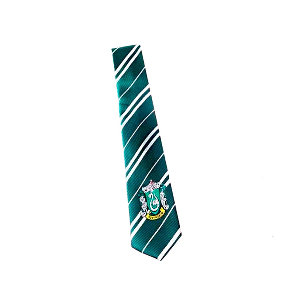 Corbata Harry Potter Slytherin con Escudo2