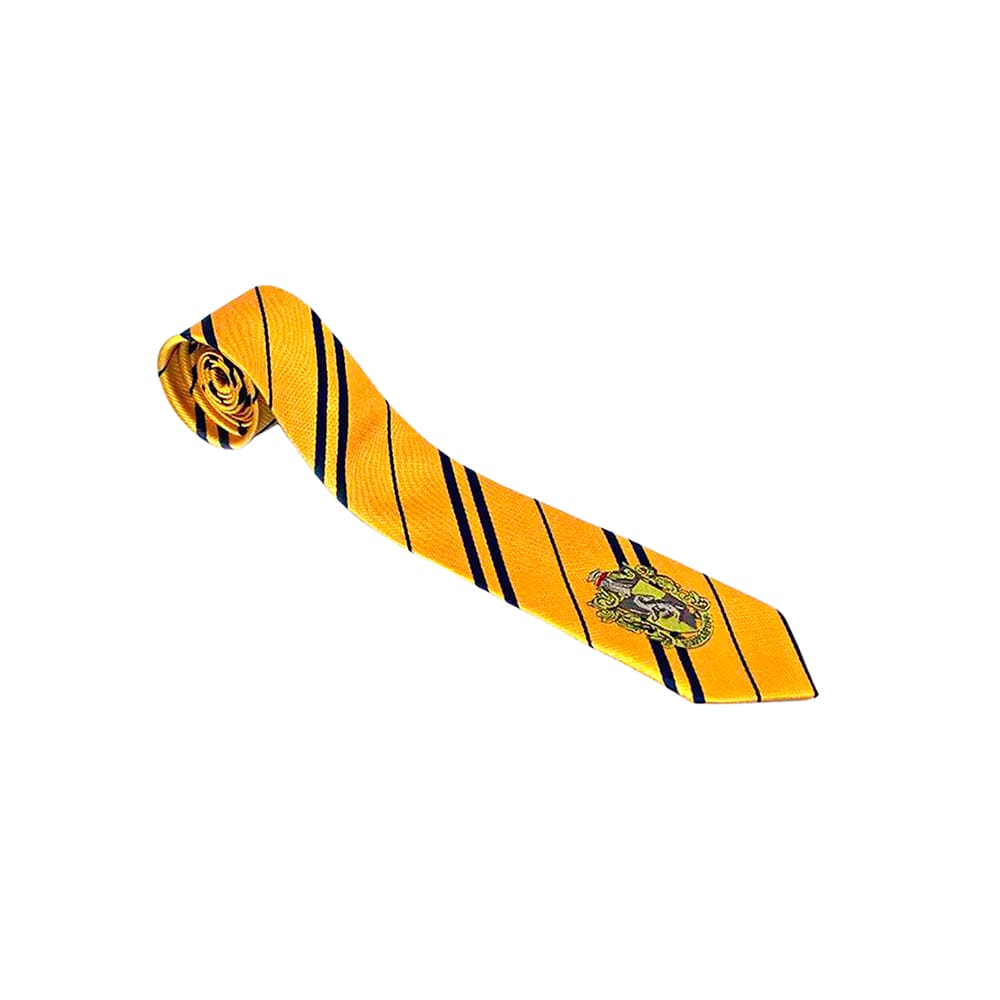 Corbata Harry Potter Hufflepuff con Escudo 0