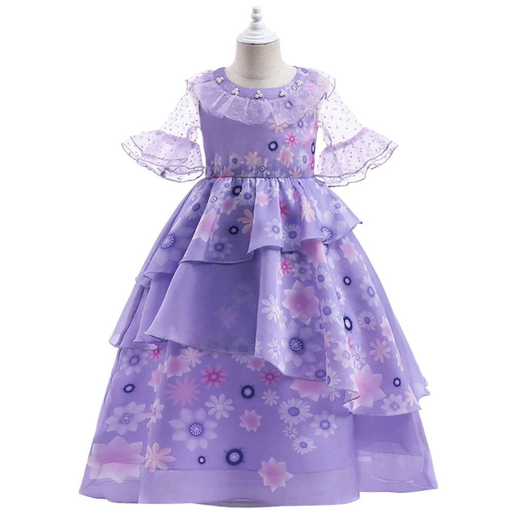 Disfraz Niña Isabela Madrigal Encanto2