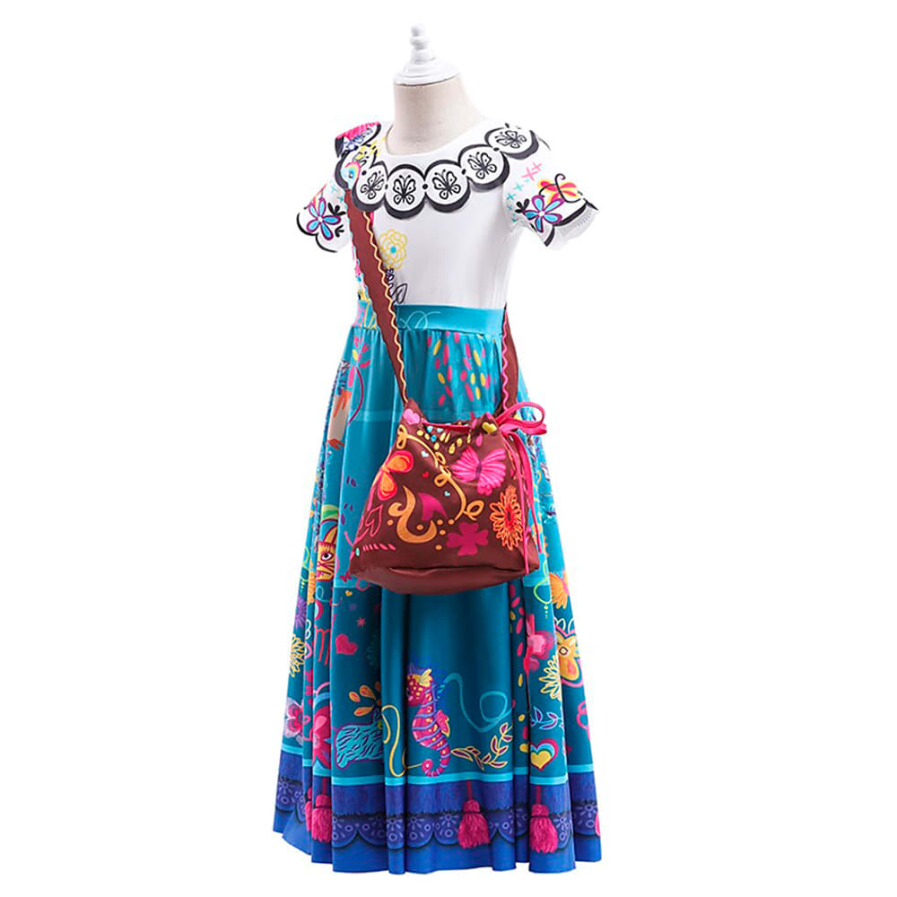 Disfraz Niña Mirabel Madrigal Disney Encanto2