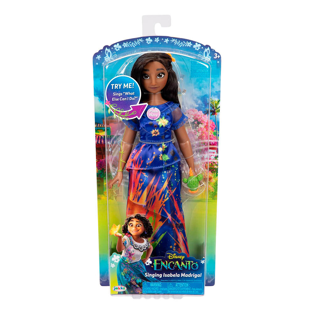 Muñeca Musical Jakks Disney Encanto Isabela Multicolor2