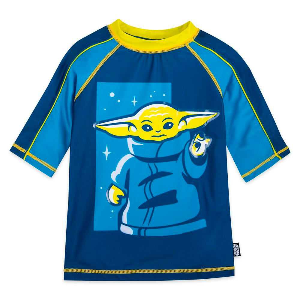 Polo Rash Guard Disney Store Grogu Mandalorian Star Wars 0