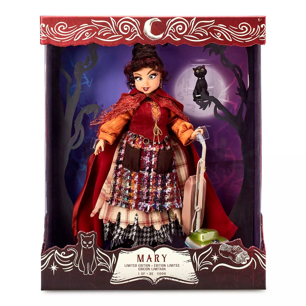 Muñeca Edición Limitada Disney Store Hocus Pocus Mary Sanderson4