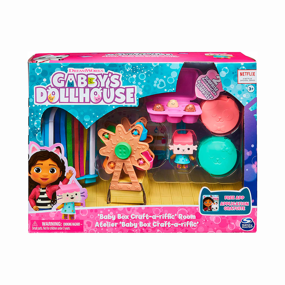 Set de Cuarto Gabbys Dollhouse Bebe Caja4