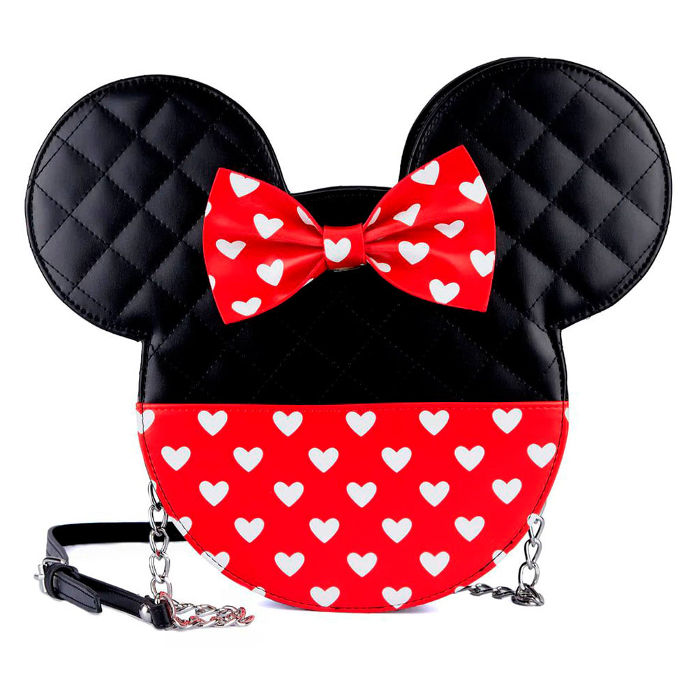 Cartera Crossbody Loungefly Mickey y Minnie Mouse 0