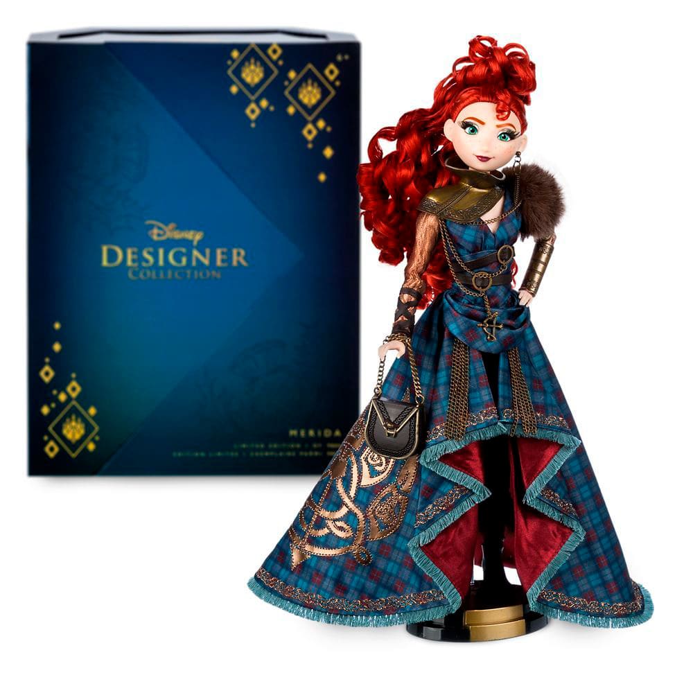 Muñeca Edición Limitada Disney Designer Princesa Mérida Valiente 0