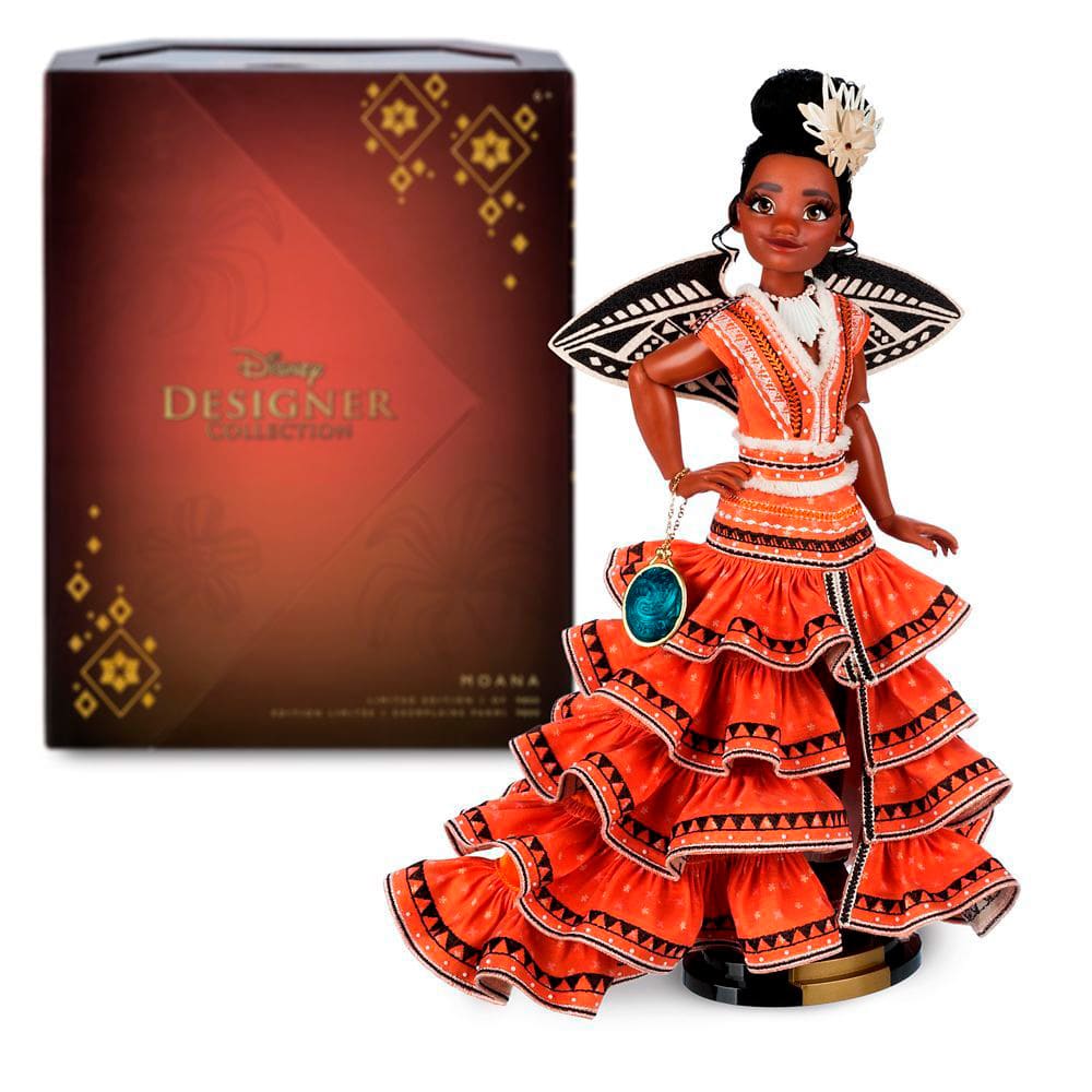 Muñeca Edición Limitada Disney Designer Princesa Moana 0