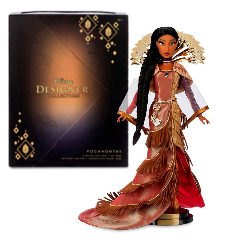 Muñeca Edición Limitada Disney Designer Princesa Pocahontas 0