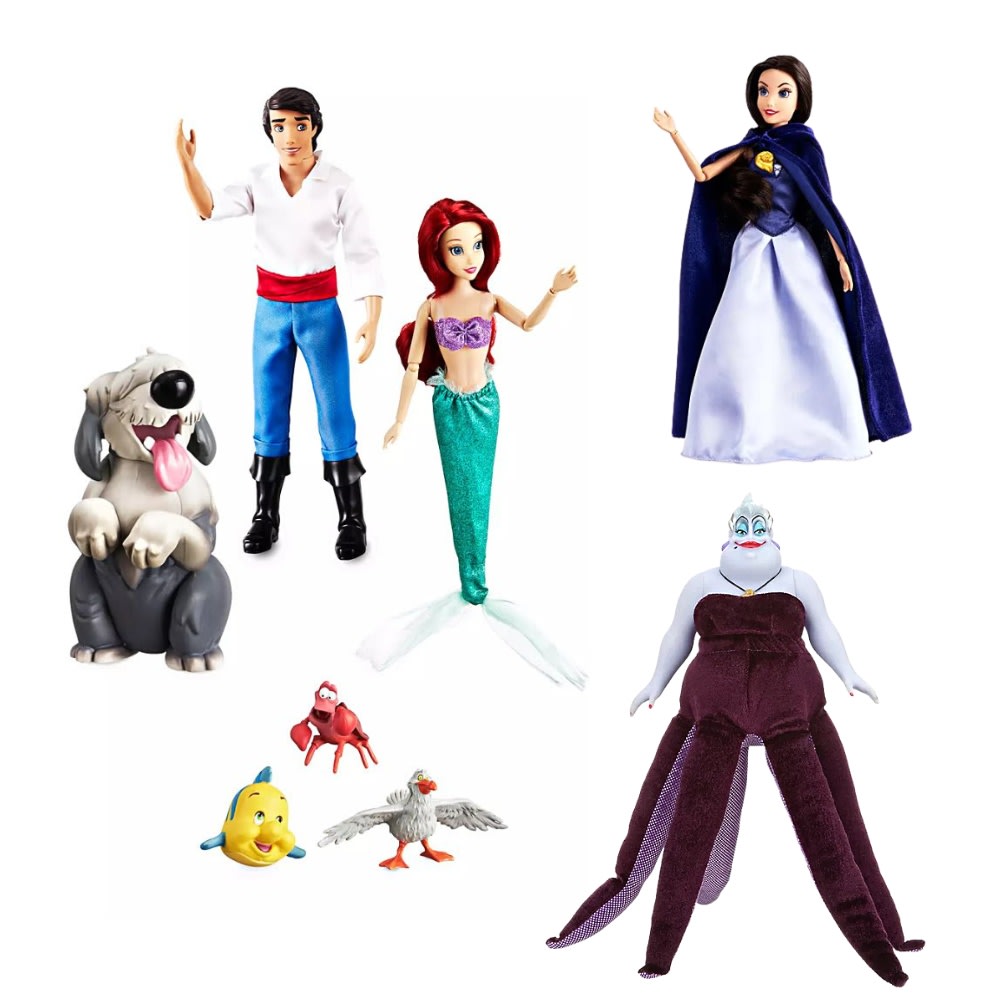 Gift Set de Muñecas Disney Store La Sirenita 0