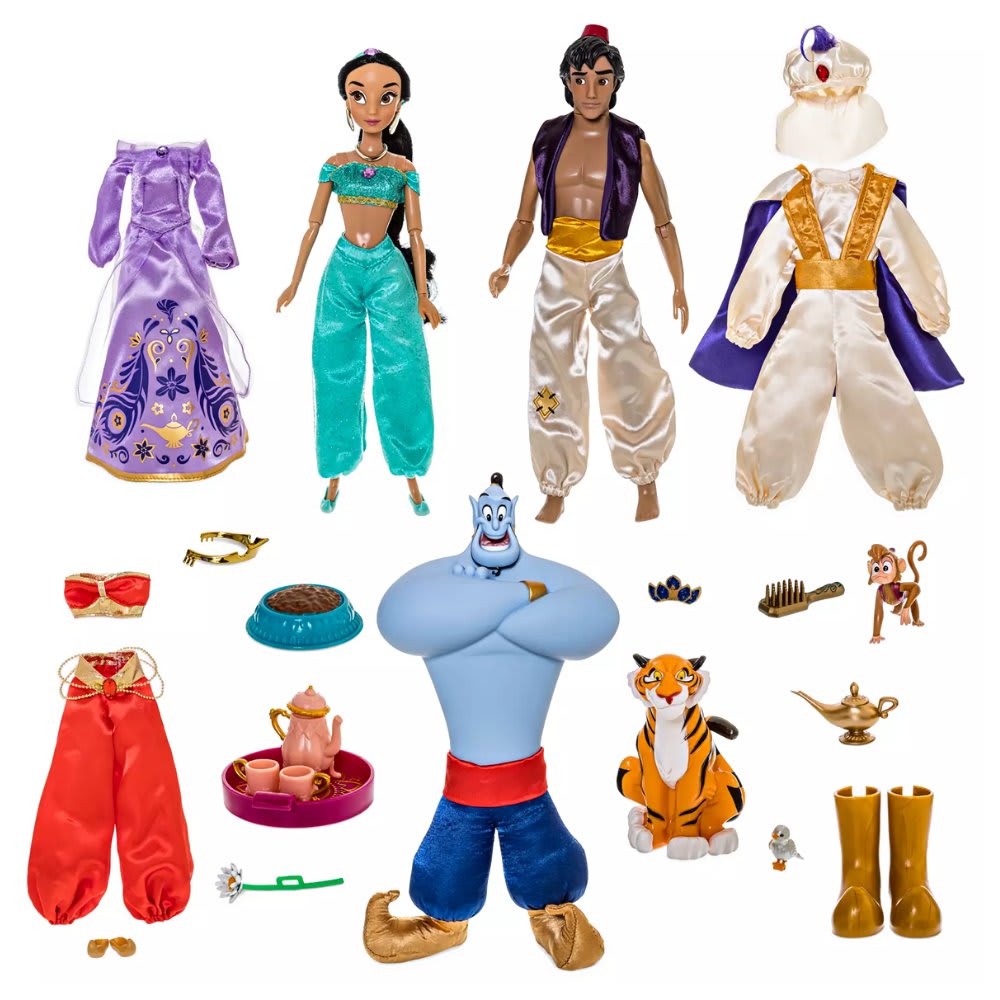 Gift Set de Muñecas Disney Store Aladdin 0
