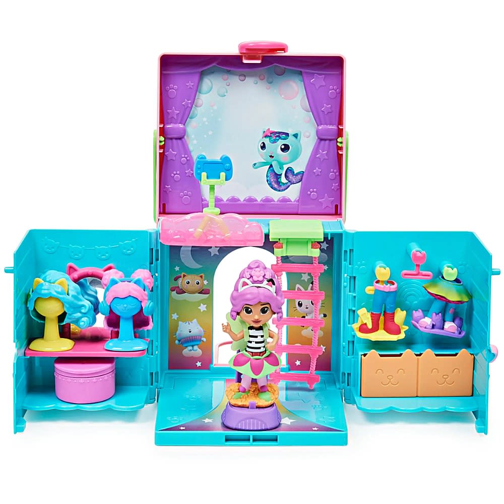 Playset Gabbys Dollhouse Closet Arcoiris Portátil1