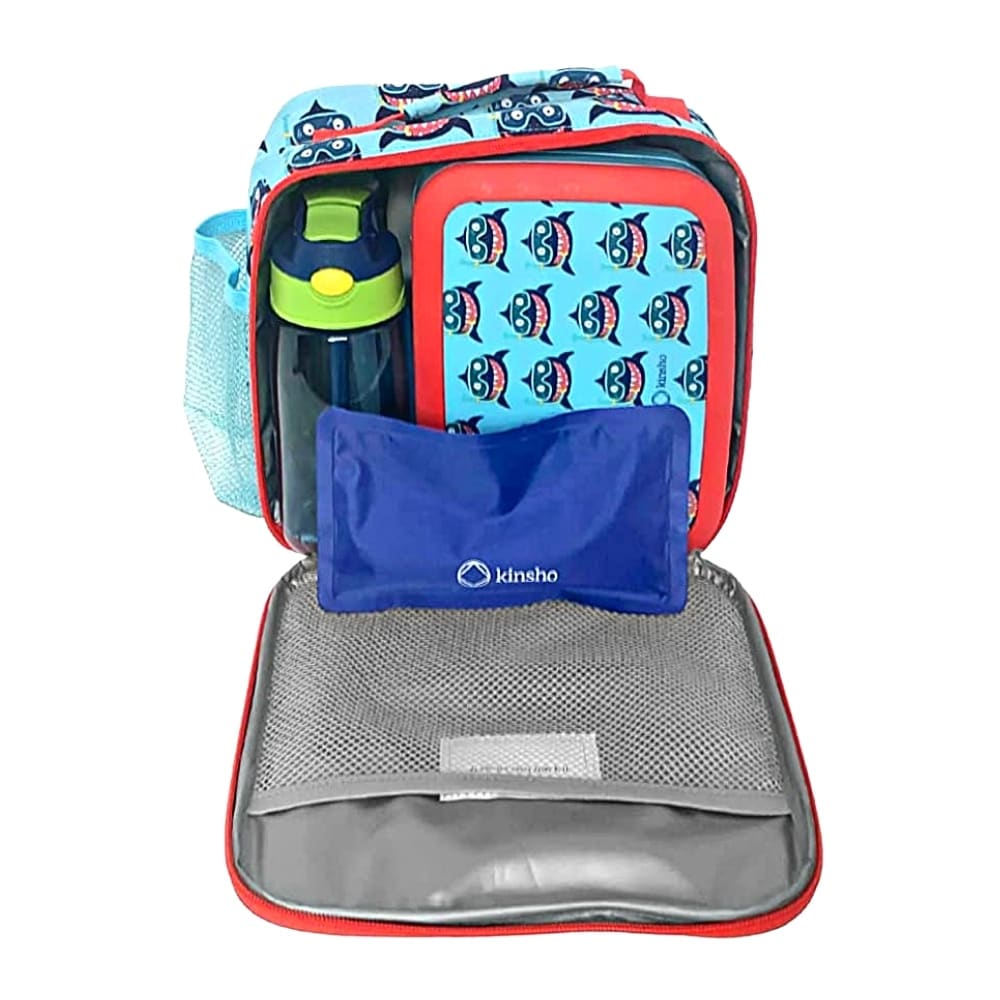Pack Lonchera Bento Box Kinsho Tiburones2