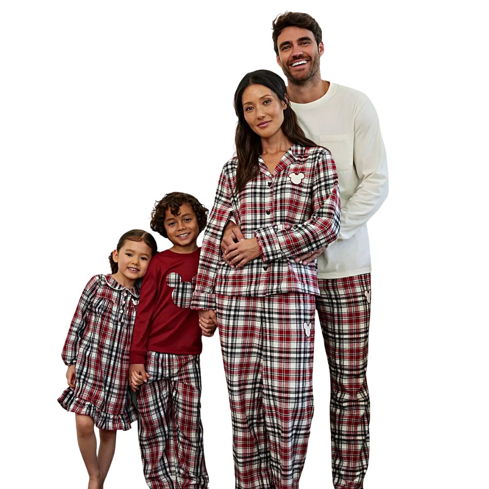 Pijama Bata de dormir Disney Store Mickey Mouse Cuadros2