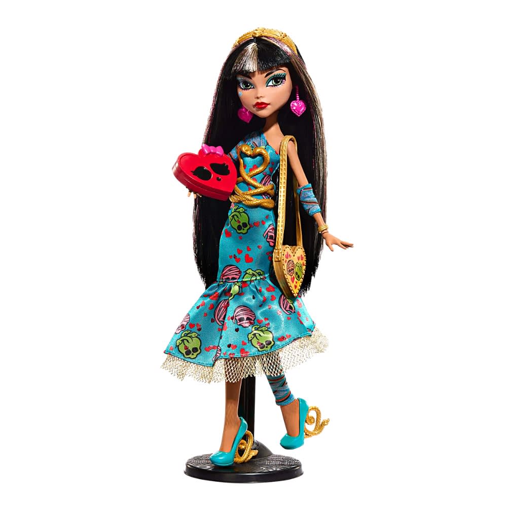 Pack de Muñecos Monster High Cleo y Deuce Howliday Love Edition3
