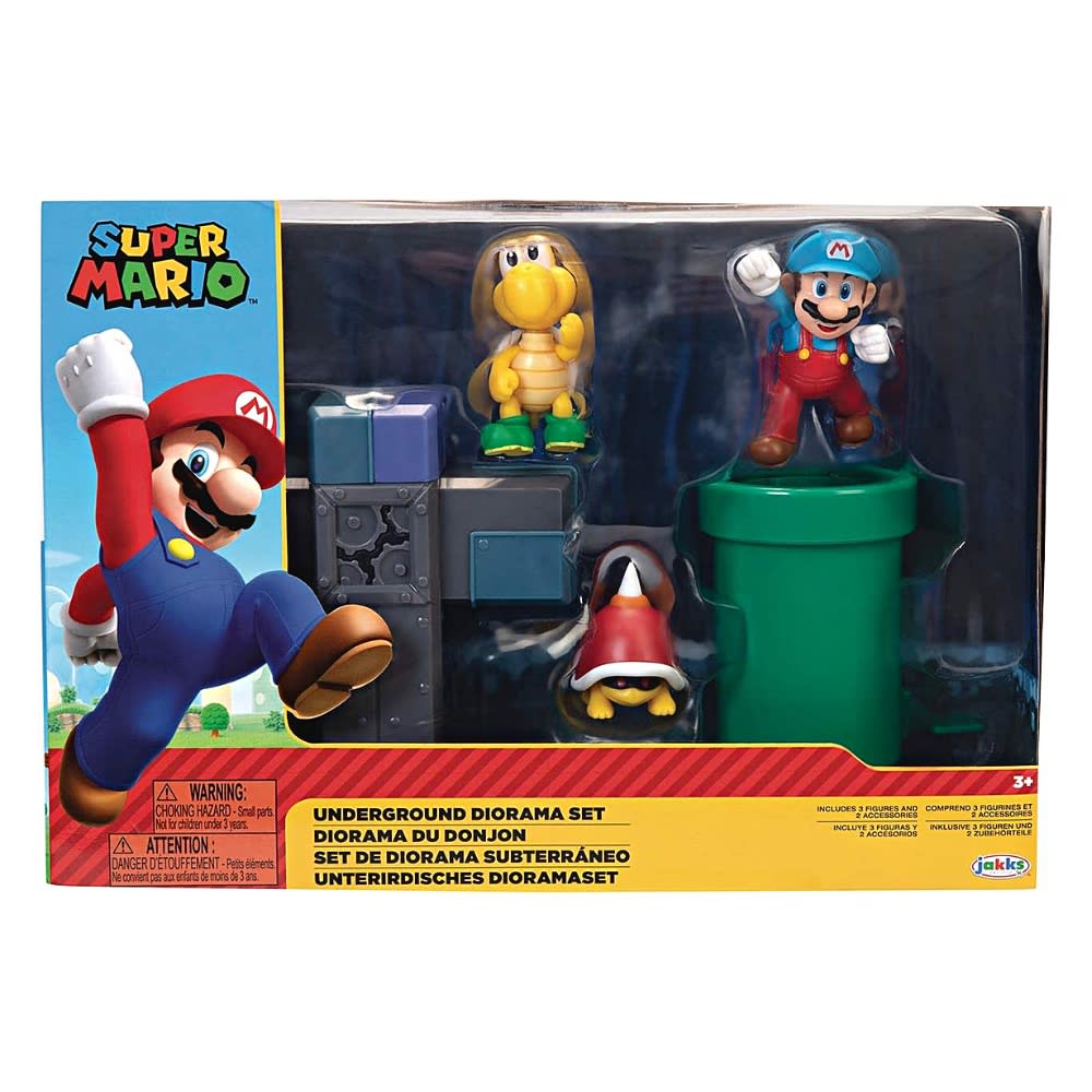 Super Mario Bros 2.5 pulgadas Diorama Underground5