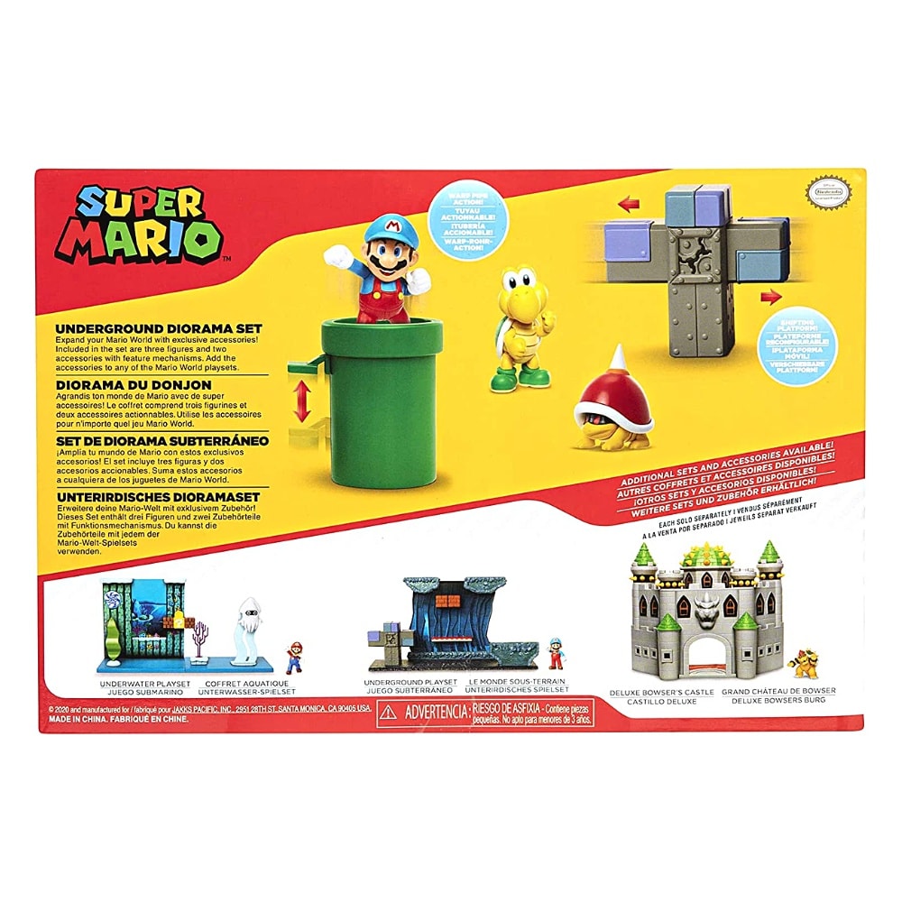 Super Mario Bros 2.5 pulgadas Diorama Underground6