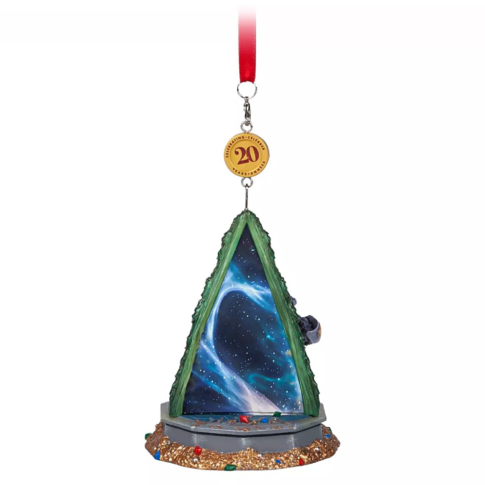 Ornamento de Navidad Disney Store planeta del tesoro3