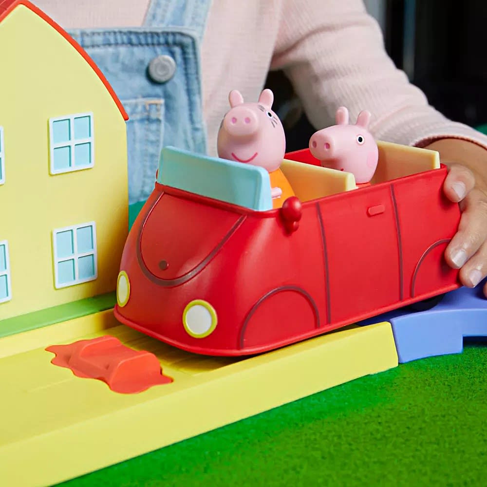 Pista de Autos Peppa Pig Alrededor de todo el Pueblo4