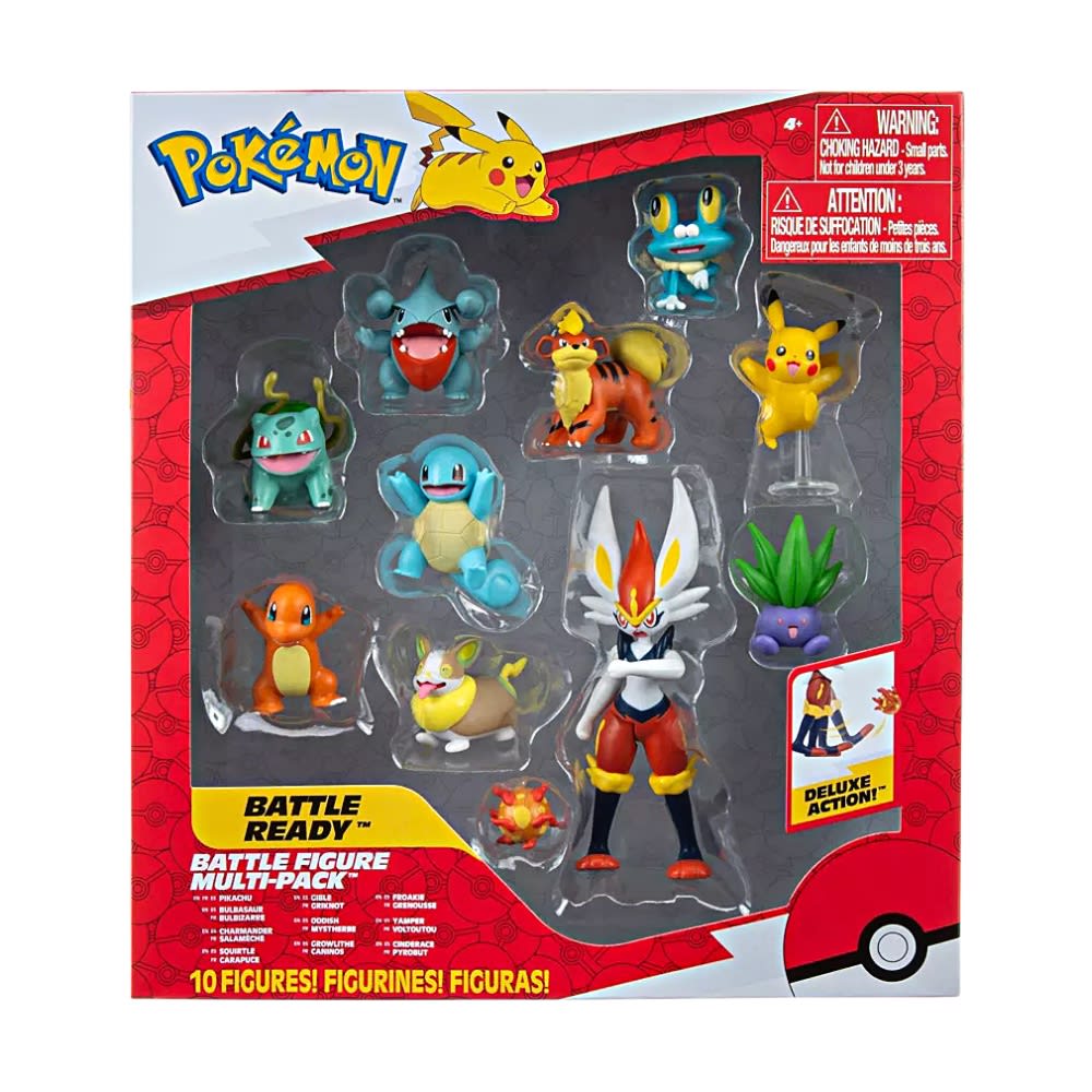 Set de Figuras Batalla Pokemon x 102