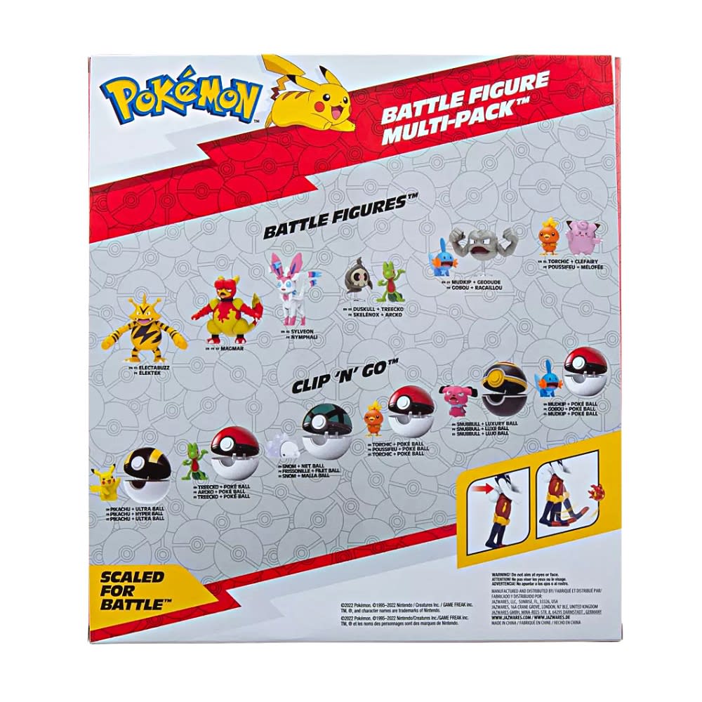 Set de Figuras Batalla Pokemon x 103