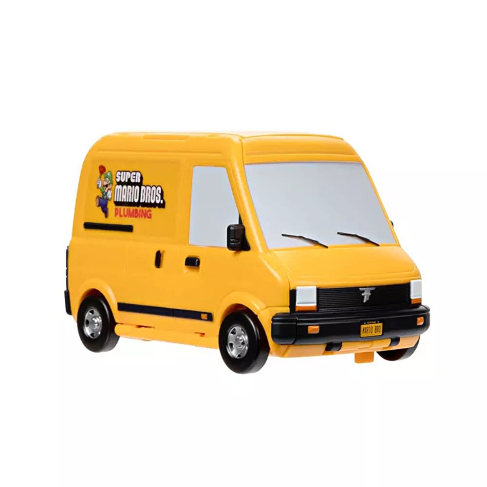 Playset Nintendo Mario Bros Mini Van Convertible2
