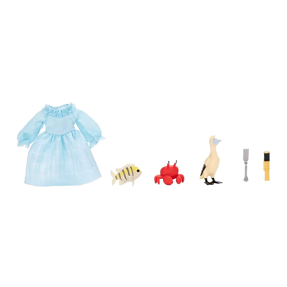 Set de Muñecos Mini Jakks Ariel, Eric y Ursula La Sirenita Live Action2