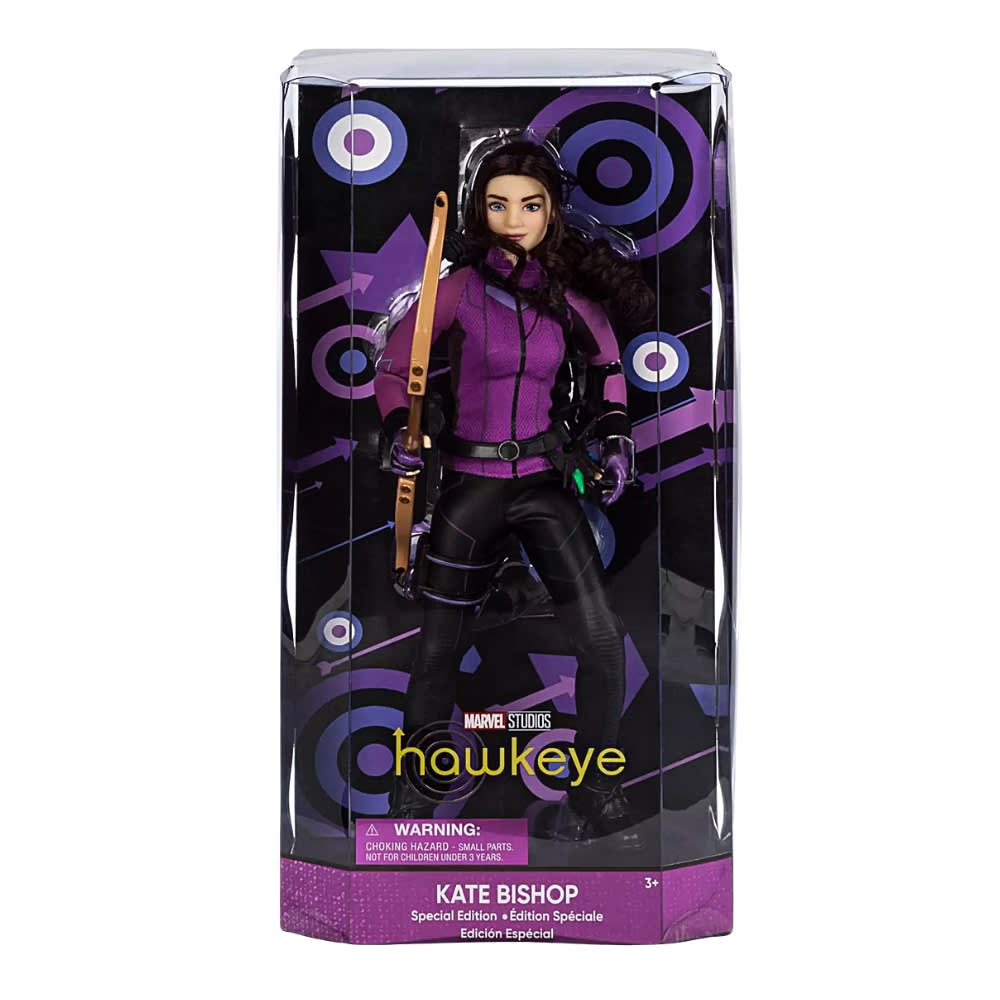 Muñeca Marvel Avengers Hawkeye Kate Bishop Disney Store3