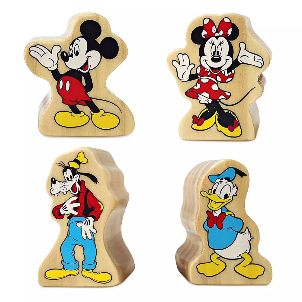 Castillo de Bloques de Madera Disney Store Mickey y sus Amigos2