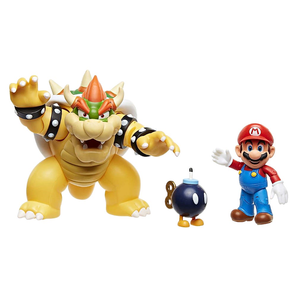 Super Mario vs Bowser Diorama Set Nintendo 0
