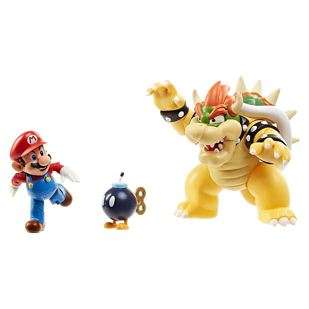 Super Mario vs Bowser Diorama Set Nintendo2