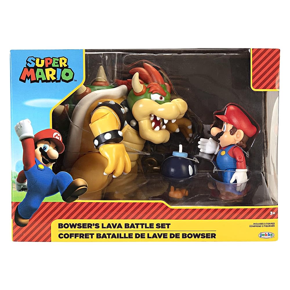 Super Mario vs Bowser Diorama Set Nintendo3