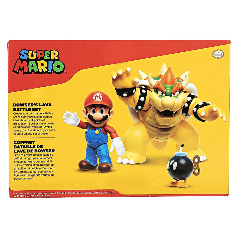 Super Mario vs Bowser Diorama Set Nintendo5