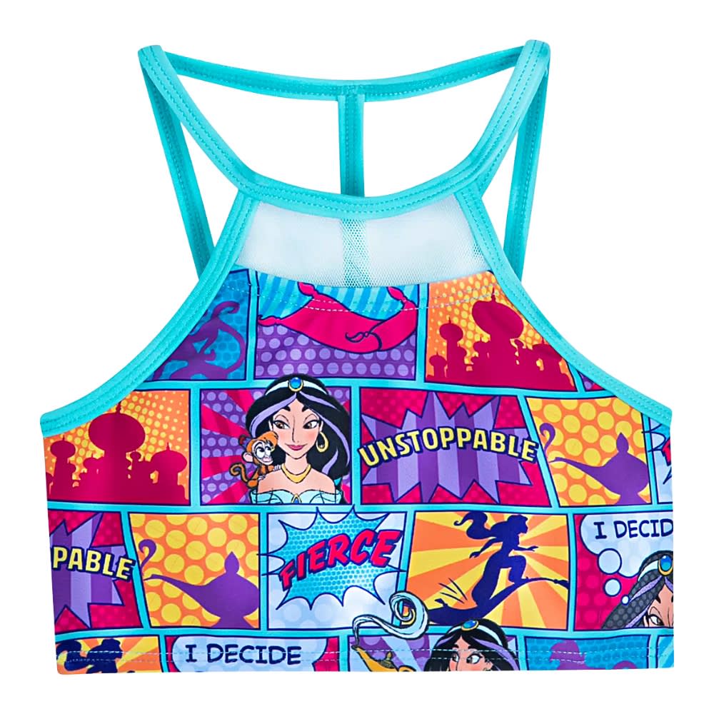 Ropa de Baño Disney Store Princesa Jasmine Tres Piezas2